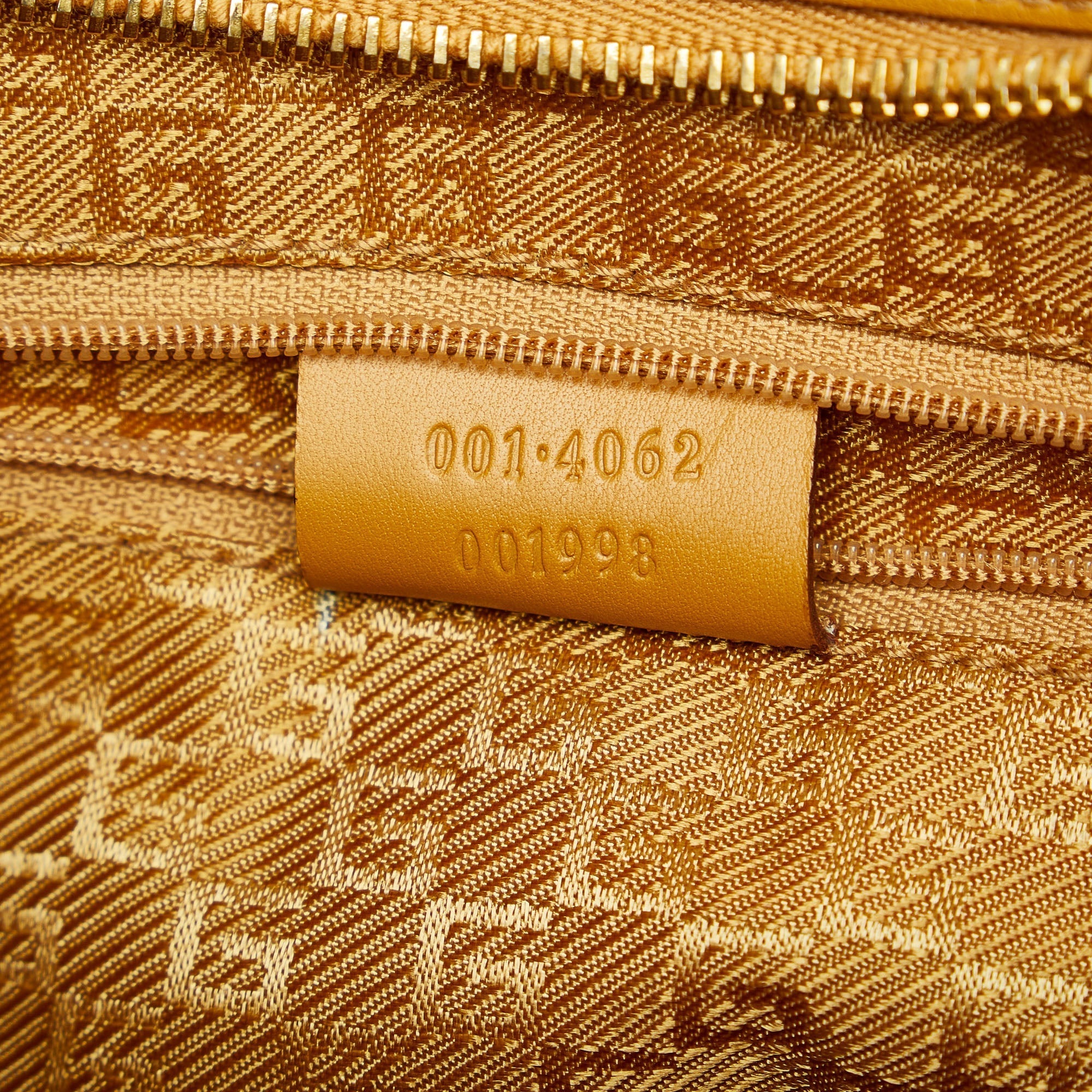 GUCCI Bamboo Suede Shoulder Bag