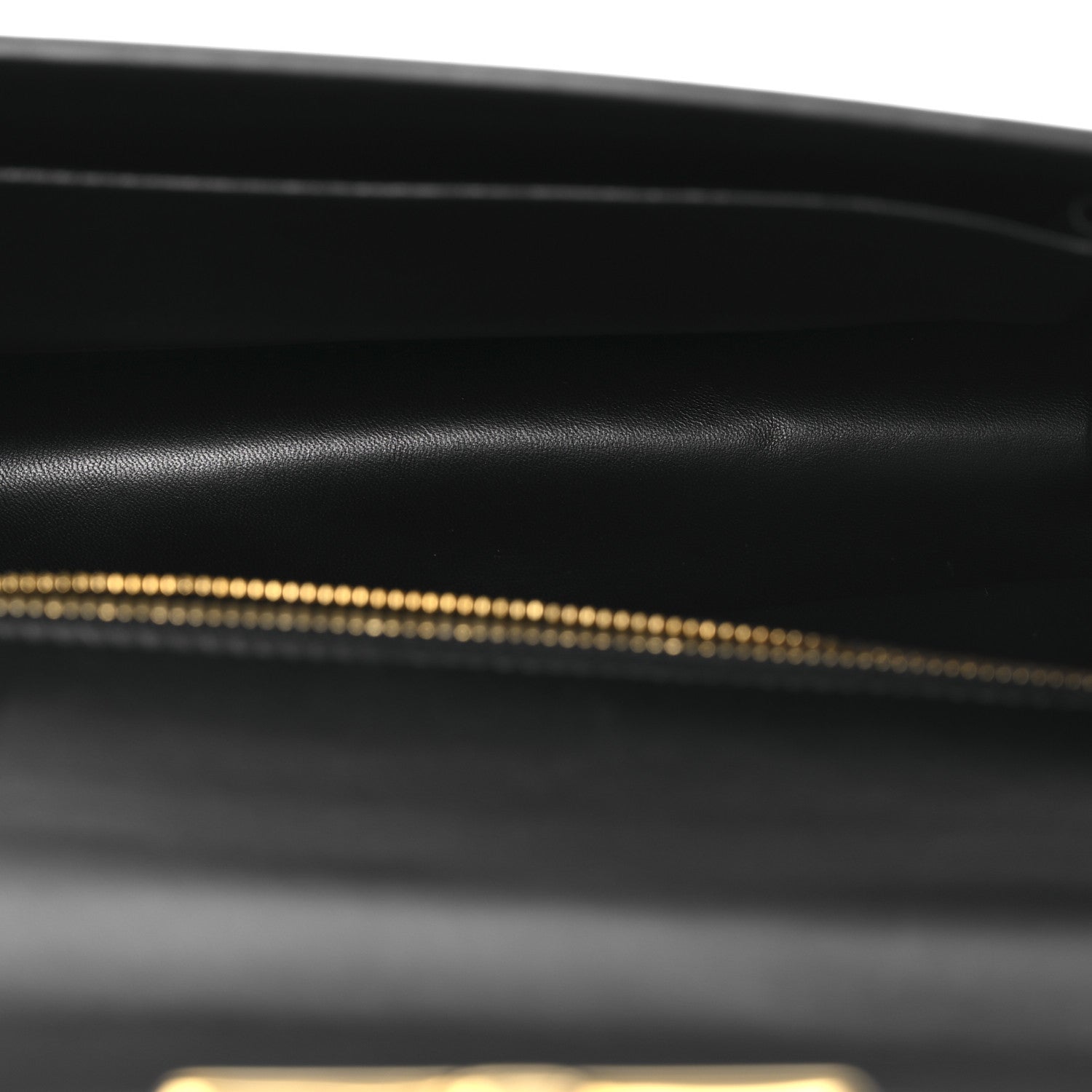 Christian Dior Box Calfskin 30 Montaigne Flap Bag Black