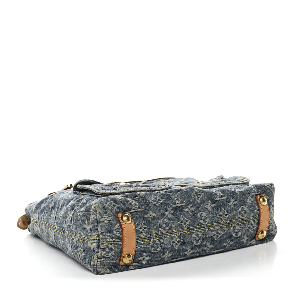 Louis Vuitton Denim Baggy GM Blue