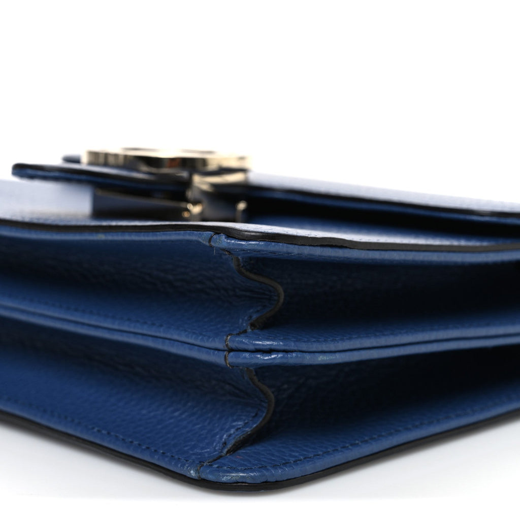 Gucci Dollar Calfskin Small Interlocking G Shoulder Bag Caspian