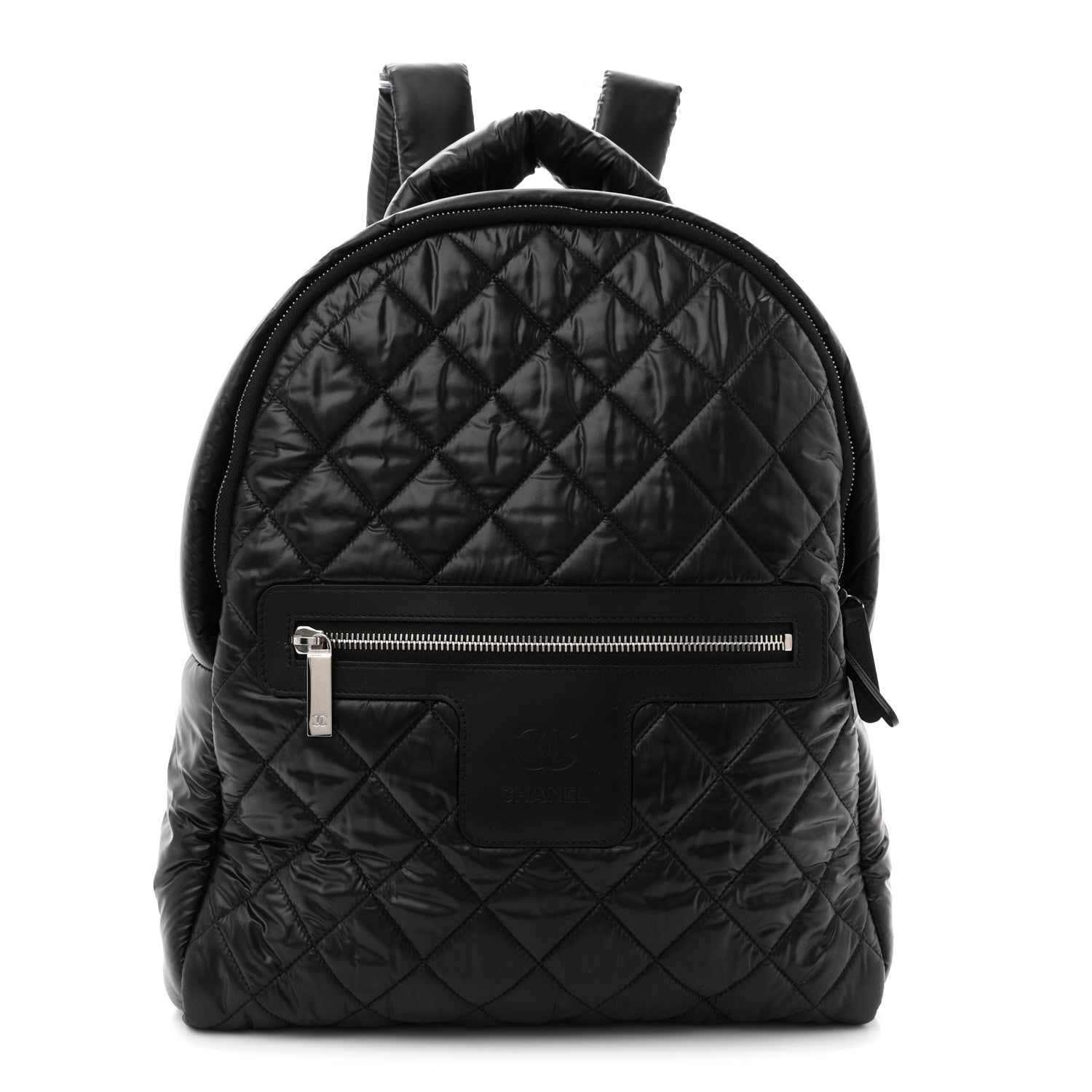 Chanel Nylon Quilted Coco Cocoon Backpack Black