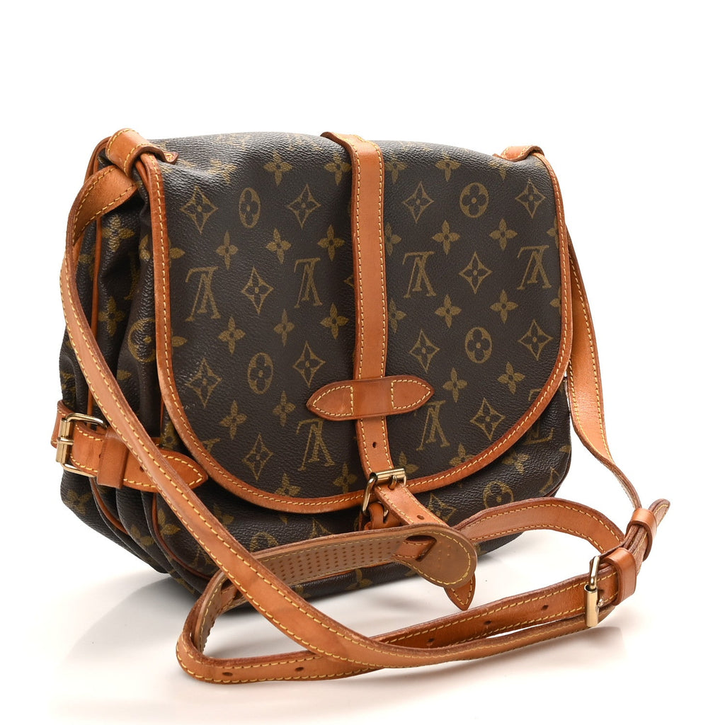 Louis Vuitton Monogram Saumur 30