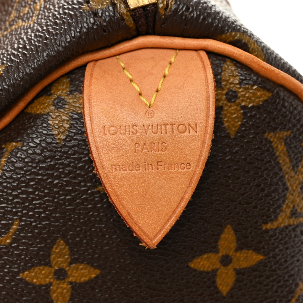 Louis Vuitton Monogram Speedy 30