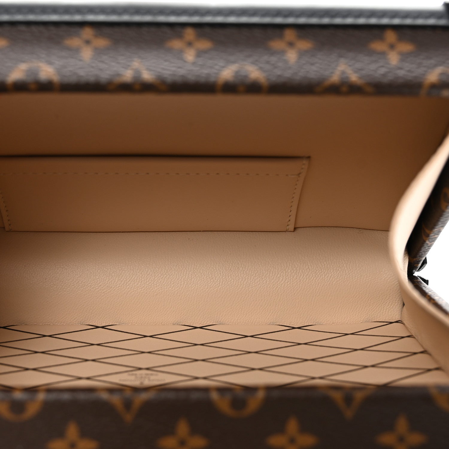 Louis Vuitton Monogram Petite Malle Black