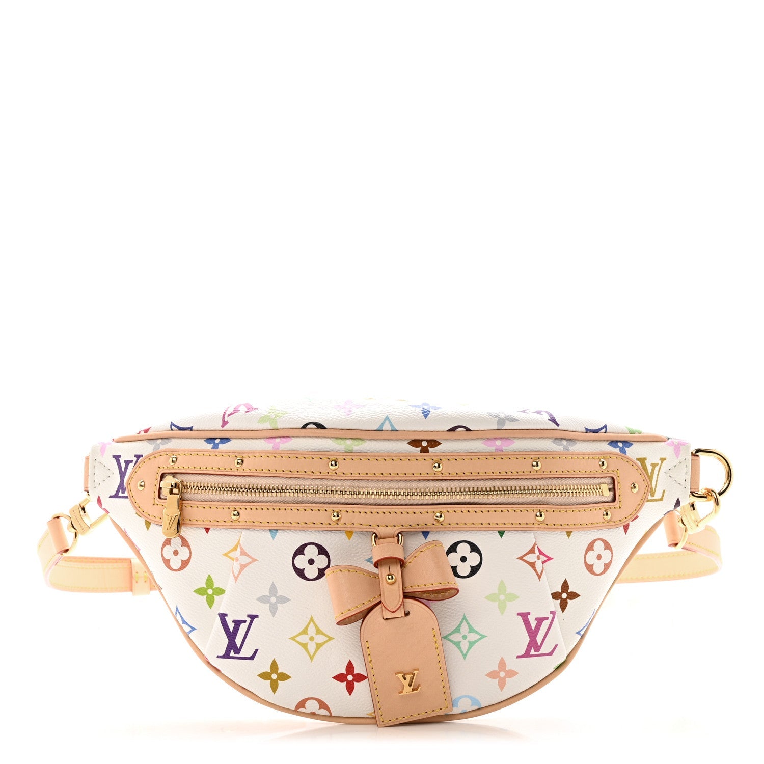 Louis Vuitton LV X TM Monogram Multicolor High Rise Bumbag White