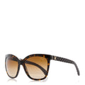 Acetate Quilted Polarized Butterfly CC Sunglasses 5288-Q Tortoise