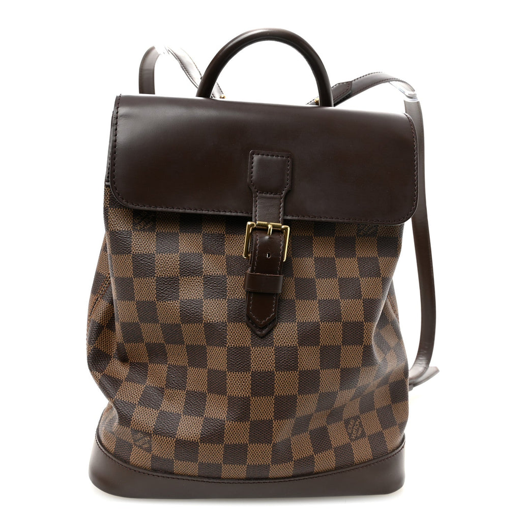Louis Vuitton Damier Ebene Soho Backpack