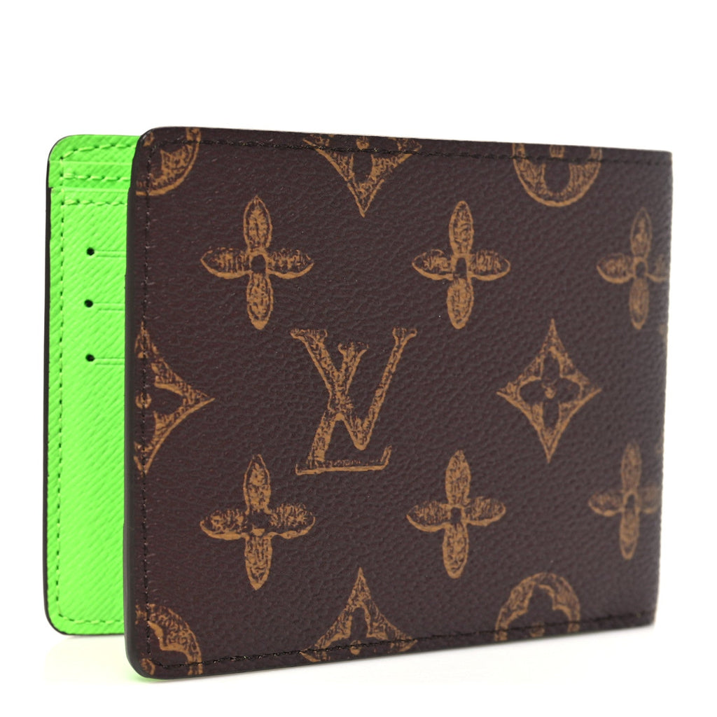 Louis Vuitton Monogram Vintage Calfskin Trunk L'œil Multiple Wallet