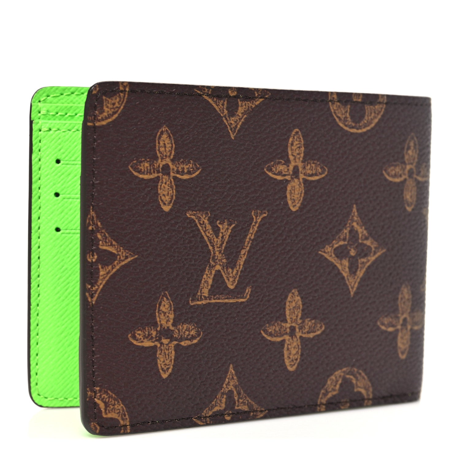 Louis Vuitton Monogram Vintage Calfskin Trunk L'œil Multiple Wallet