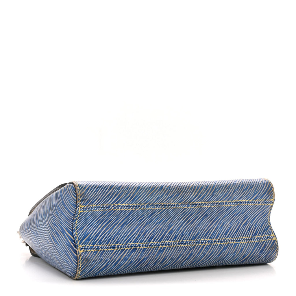 Louis Vuitton Epi Twist Shoulder Bag MM Denim Light