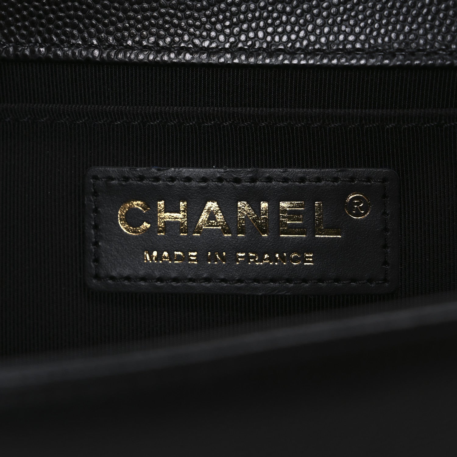 Chanel Caviar Quilted Medium Boy Flap Black