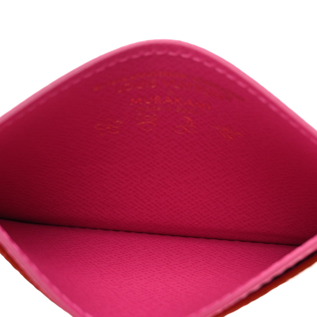 Louis Vuitton LV X TM Monogram Multicolor Card Holder Kawaii Pink