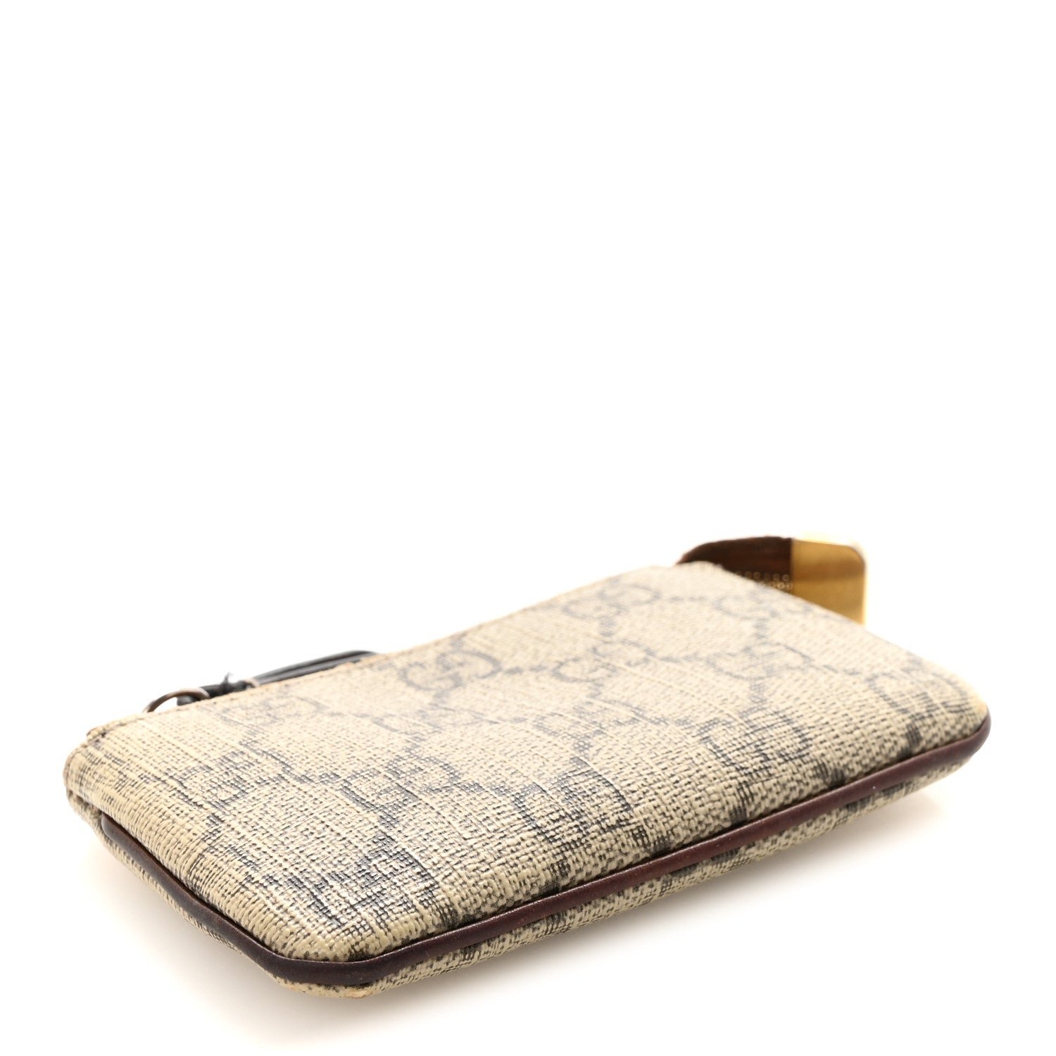 Gucci GG Supreme Monogram Key Case Brown