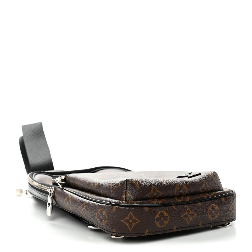 Louis Vuitton Monogram Macassar Avenue Sling Bag NM