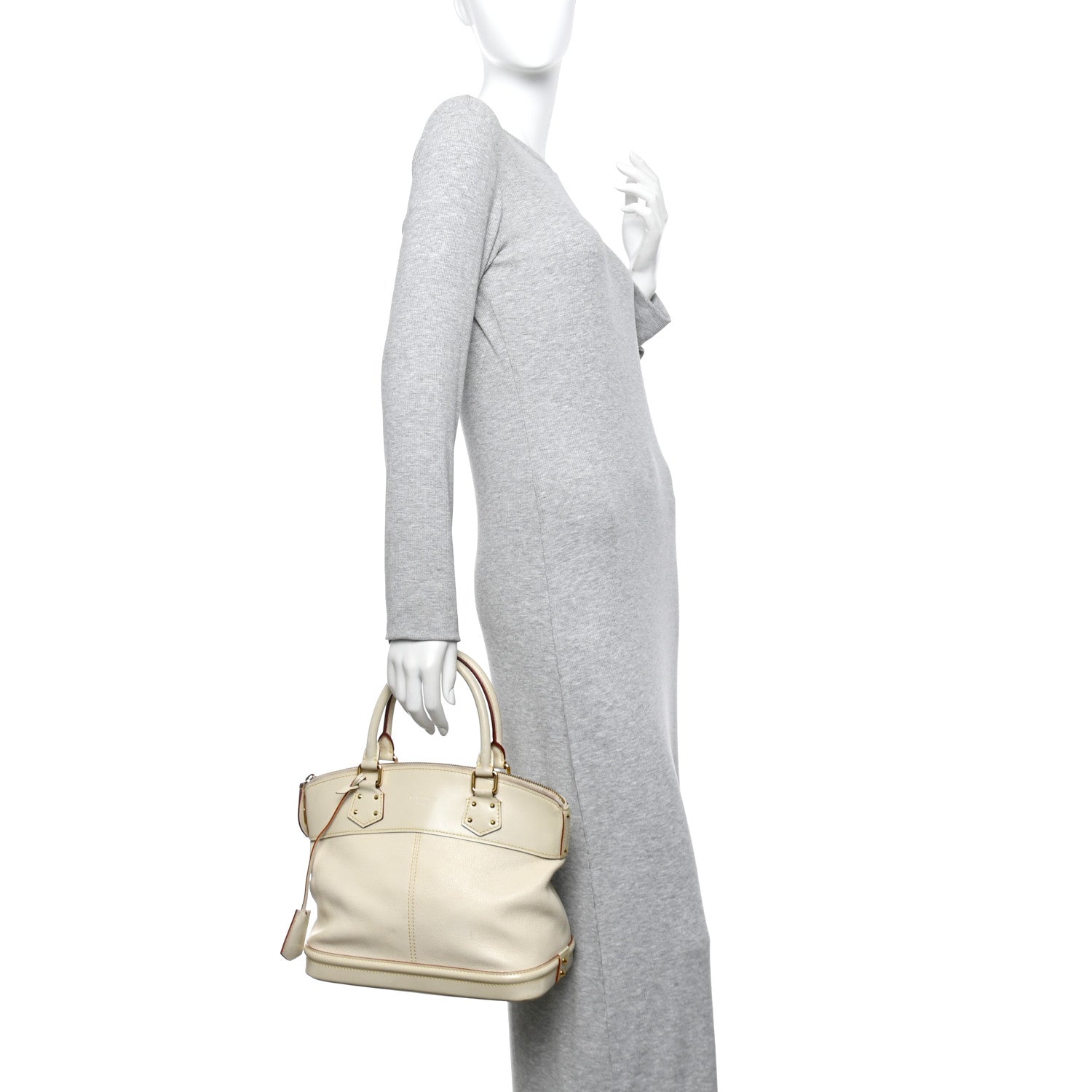 Louis Vuitton Suhali Lockit PM White