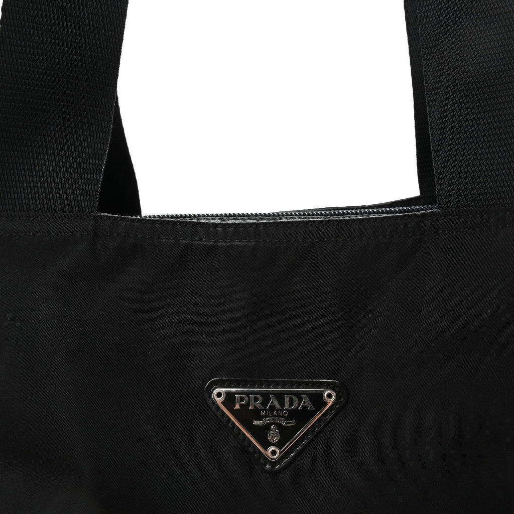 Prada Tessuto Nylon Tote Black