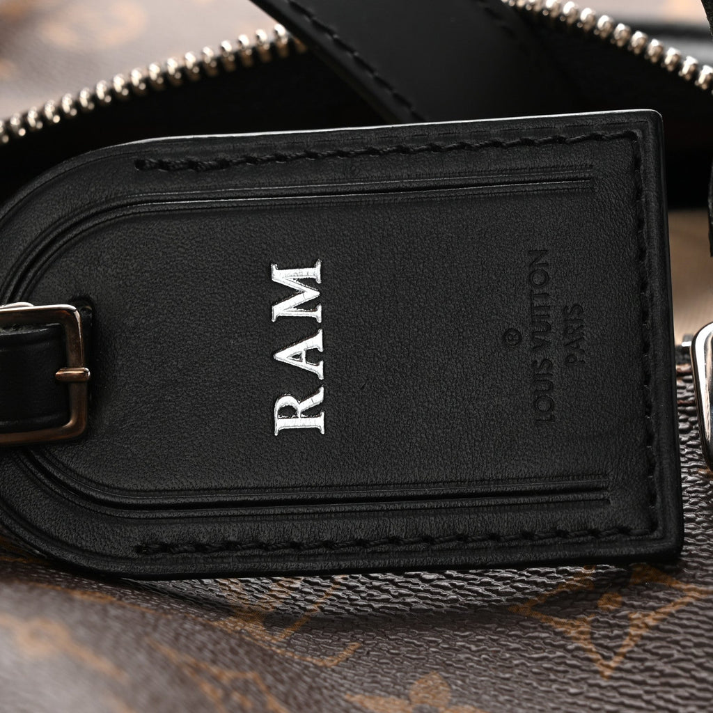 Louis Vuitton Monogram Macassar Keepall Bandouliere 55