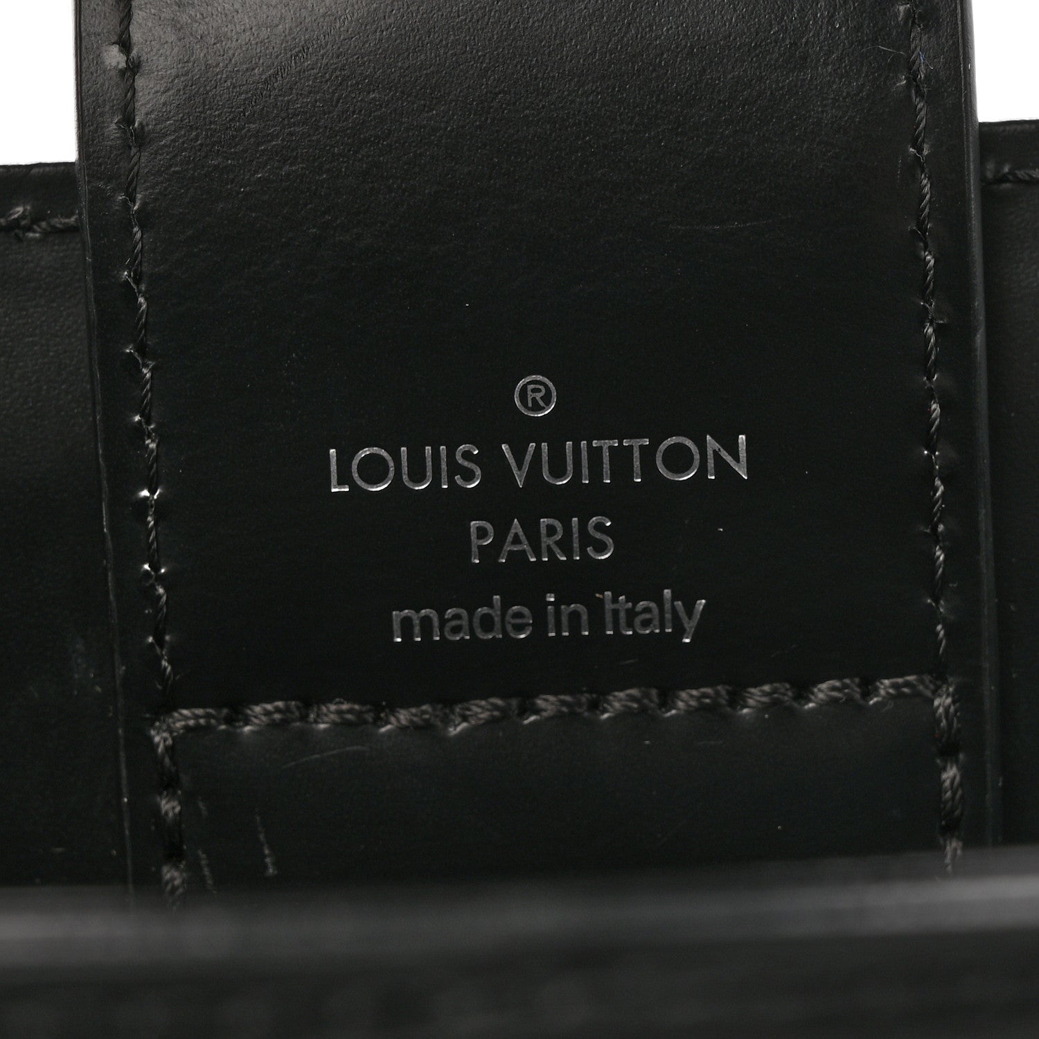 Louis Vuitton Epi Kleber MM Black
