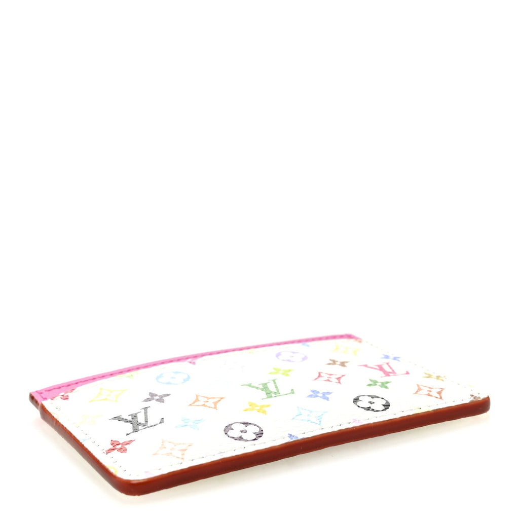 Louis Vuitton LV X TM Monogram Multicolor Card Holder Kawaii Pink