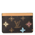 Louis Vuitton Monogram Craggy Card Holder Chocolate