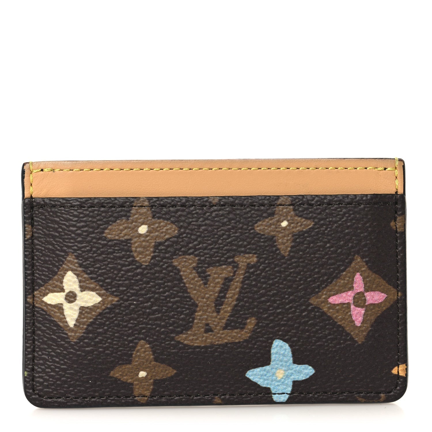 Louis Vuitton Monogram Craggy Card Holder Chocolate