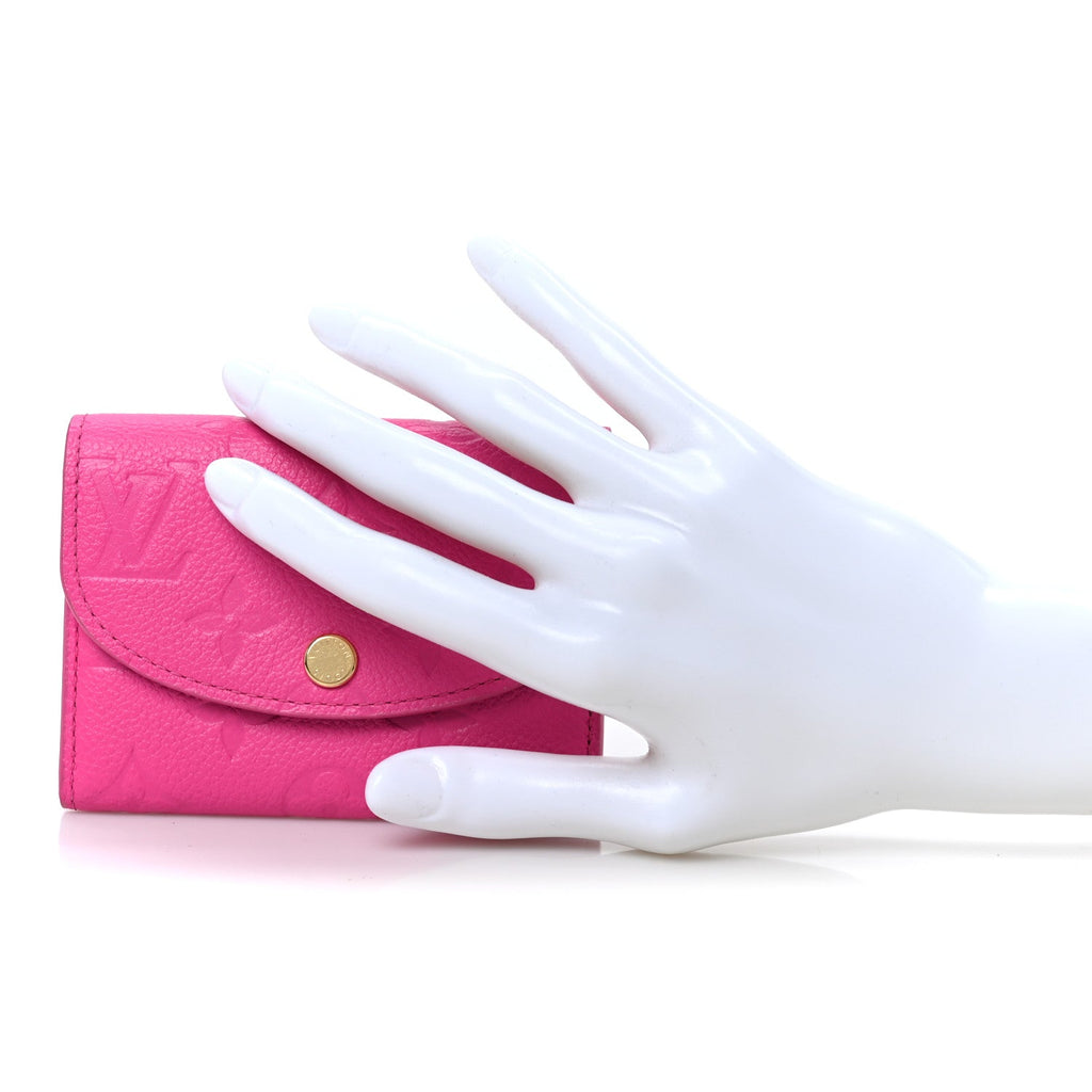 Louis Vuitton LV X TM Empreinte Rosalie Coin Purse Kawaii Pink