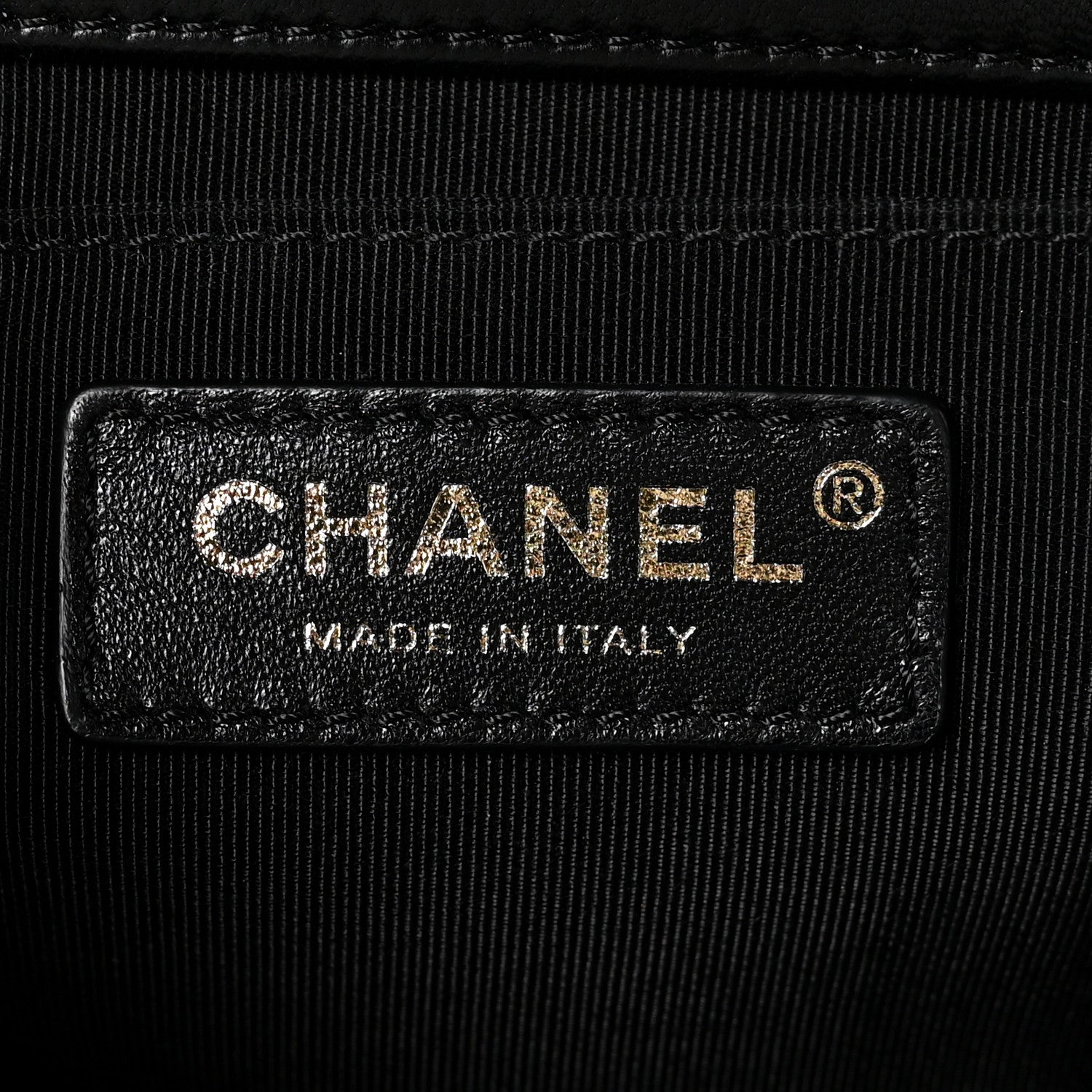 Chanel Lambskin Quilted Medium Boy Flap Black