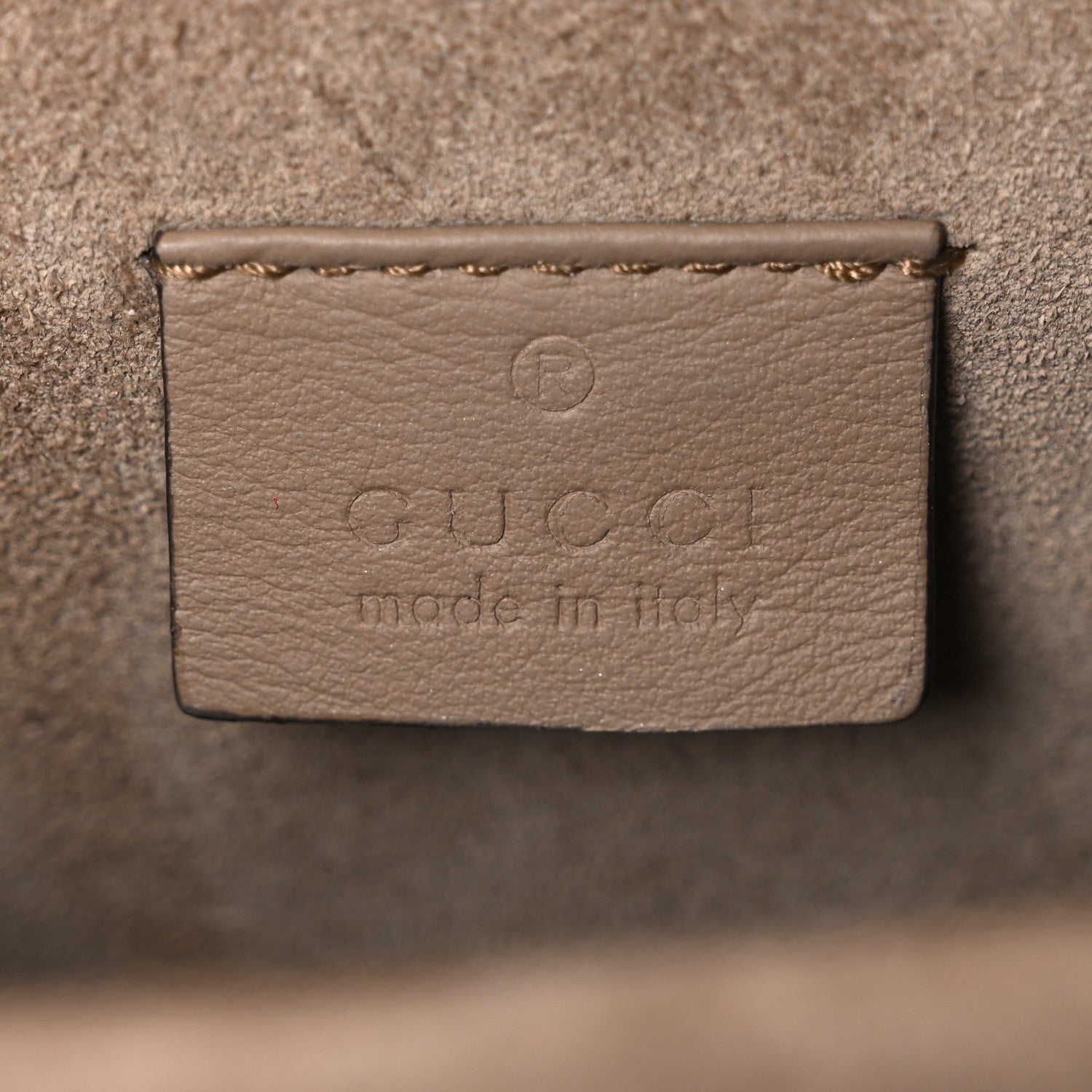 Gucci GG Supreme Monogram Mini Dionysus Shoulder Bag Taupe