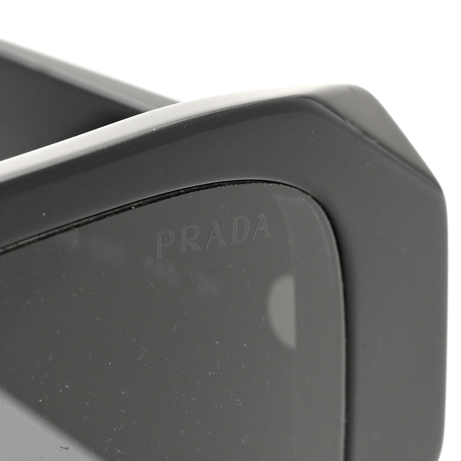 Prada Acetate Symbole Sunglasses SPR 17W Black