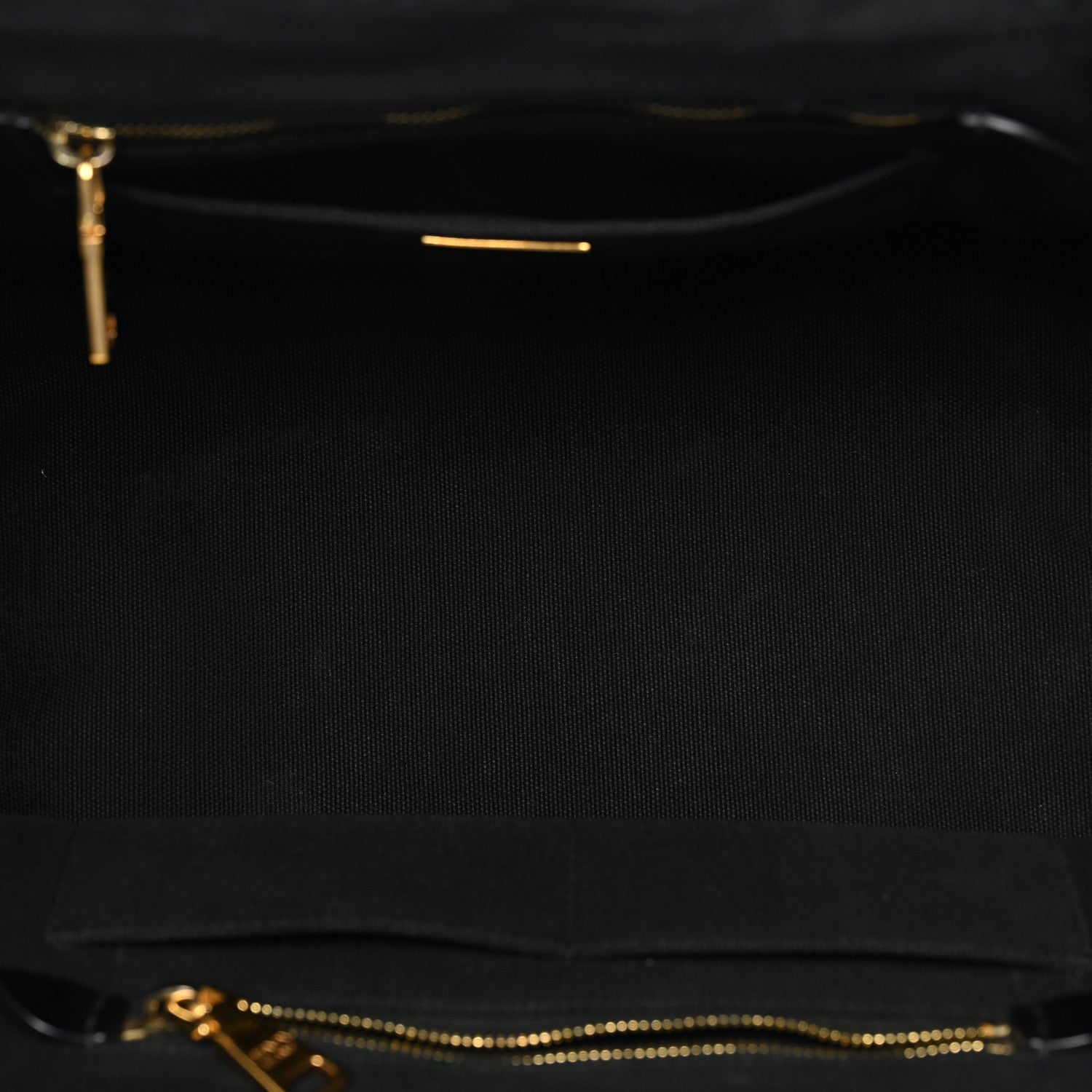 Prada Canapa Logo Tote Black