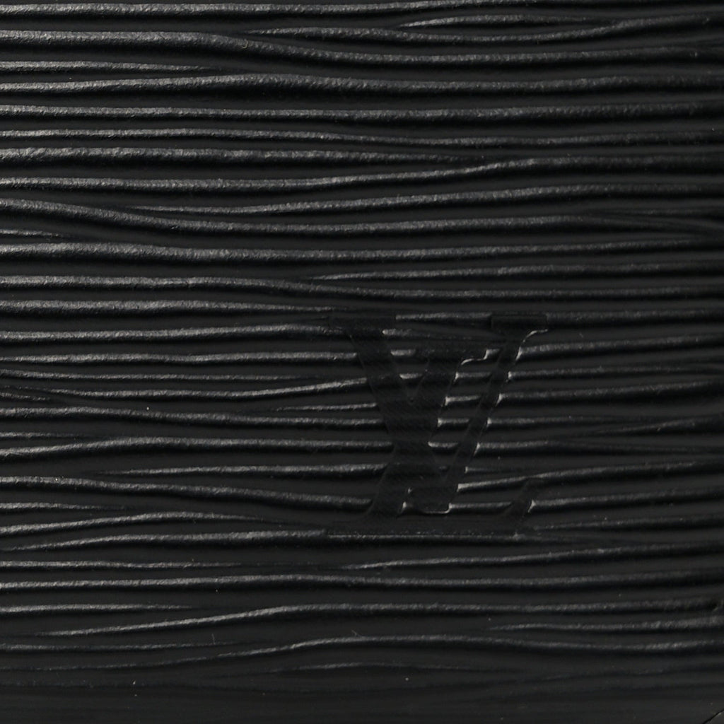Louis Vuitton Epi Zippy Wallet Black