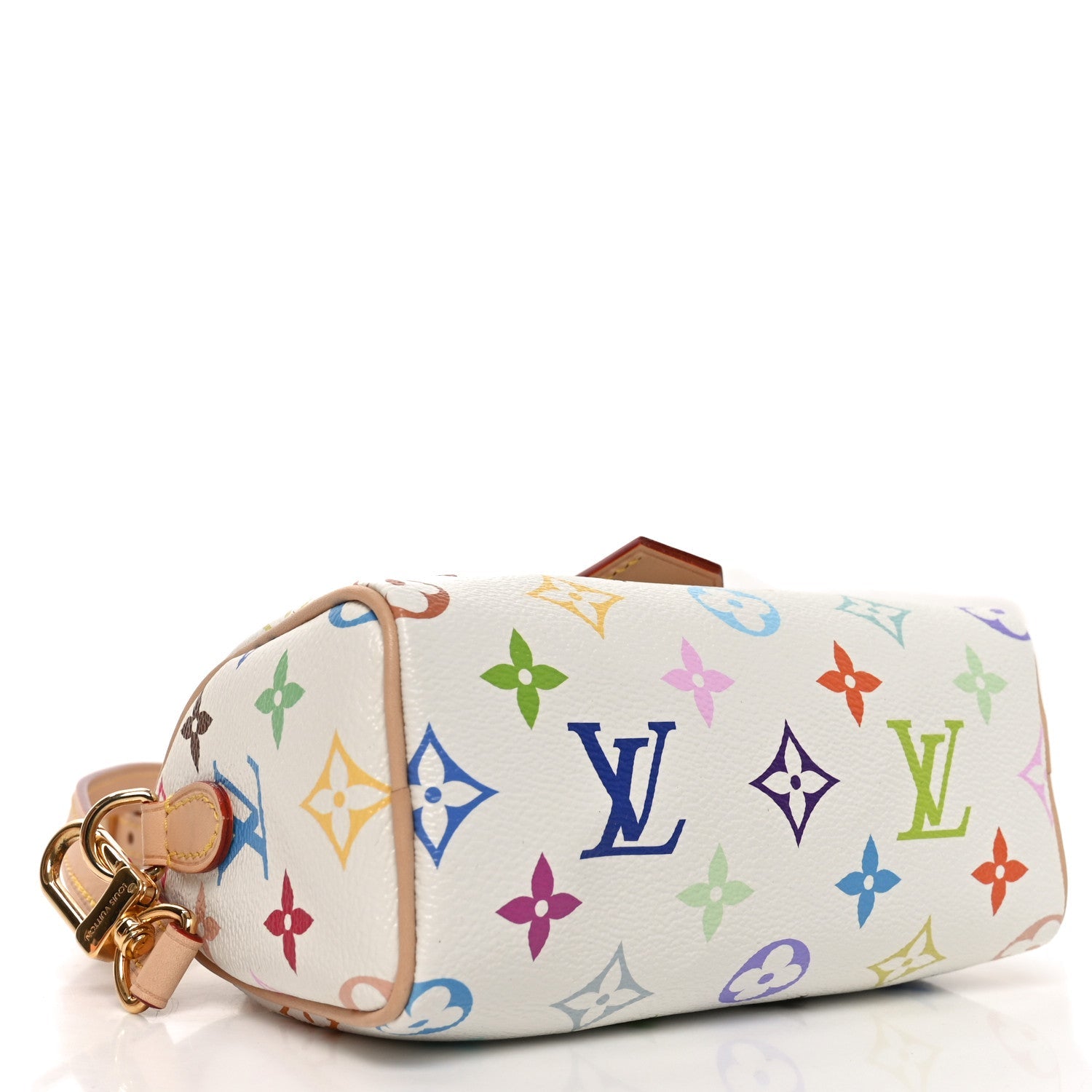 Louis Vuitton LV X TM Monogram Multicolor Nano Speedy White