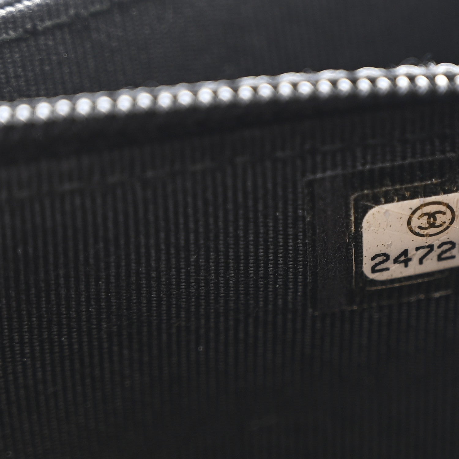 Chanel Aged Calfskin Chevron Quilted Reissue 2.55 Square Wallet On Chain WOC So Black