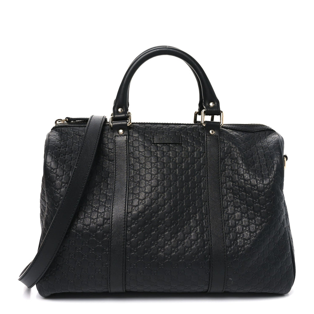 Gucci Microguccissima Medium Joy Boston Black