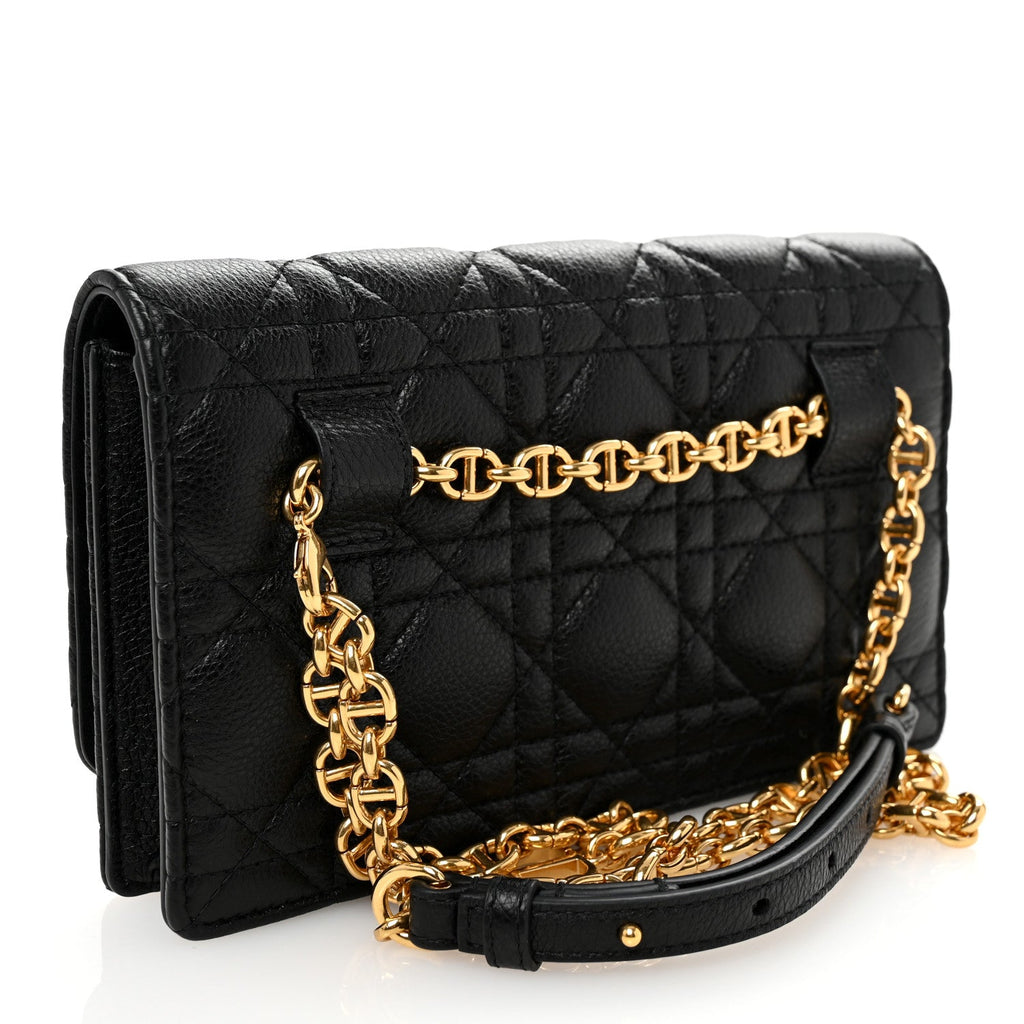 Christian Dior Supple Calfskin Caro Belt Bag Black