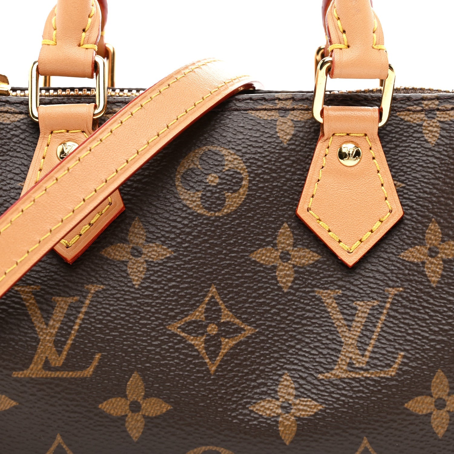 Louis Vuitton Monogram Nano Speedy Bandouliere