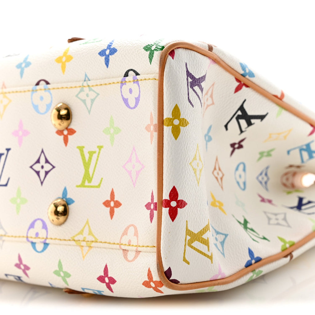 Louis Vuitton Monogram Multicolor Aurelia MM White