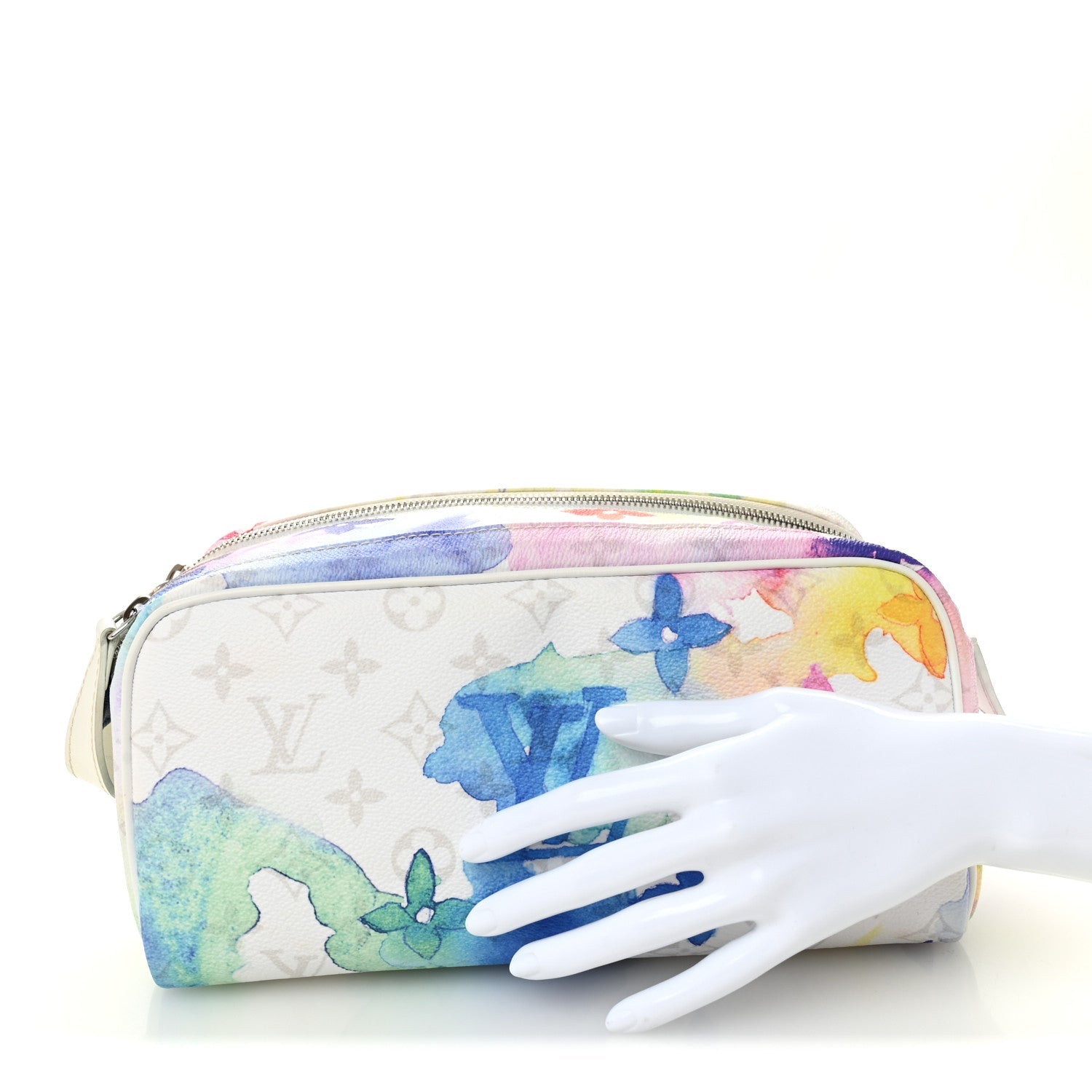 Louis Vuitton Monogram Watercolor Dopp Kit Toilet Pouch Multicolor