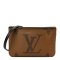 Louis Vuitton Reverse Monogram Giant Double Zip Pochette