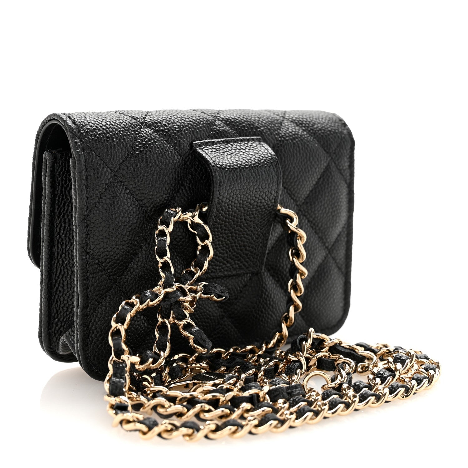 Chanel Caviar Quilted Belt Bag Black
