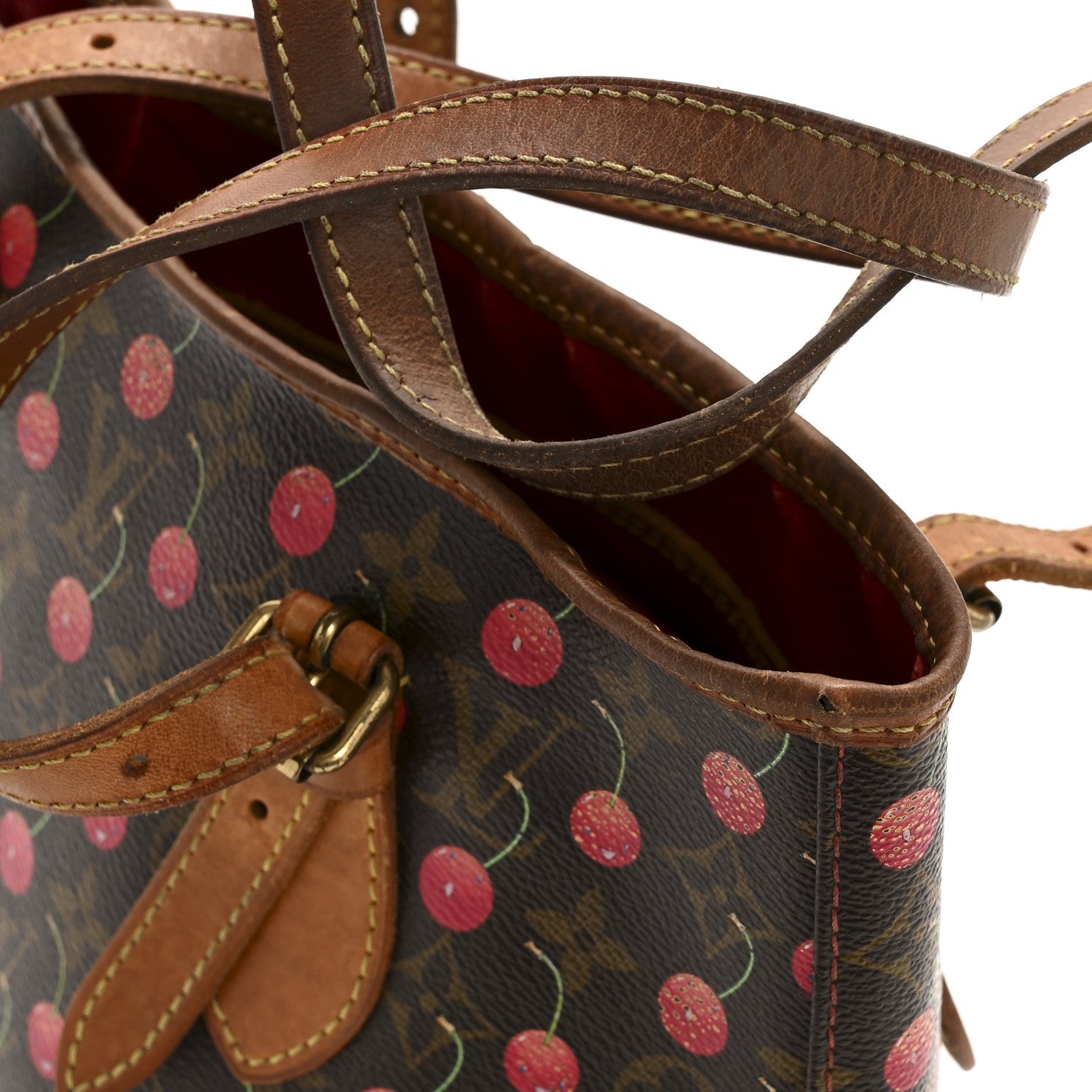 Louis Vuitton Monogram Cerises Bucket Bag