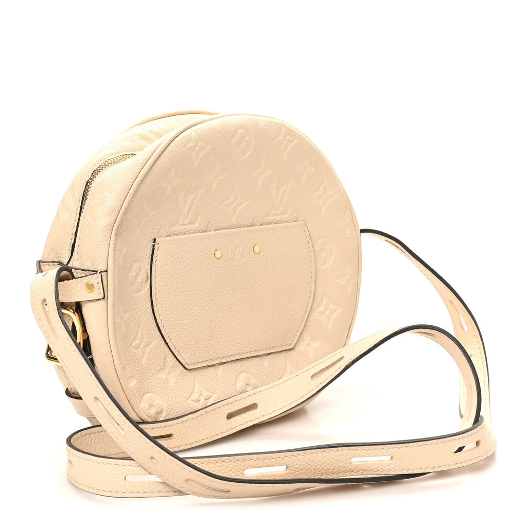 Louis Vuitton Empreinte Boite Chapeau Souple MM Creme