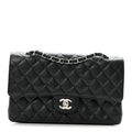 Chanel Caviar Quilted Medium Double Flap Black
