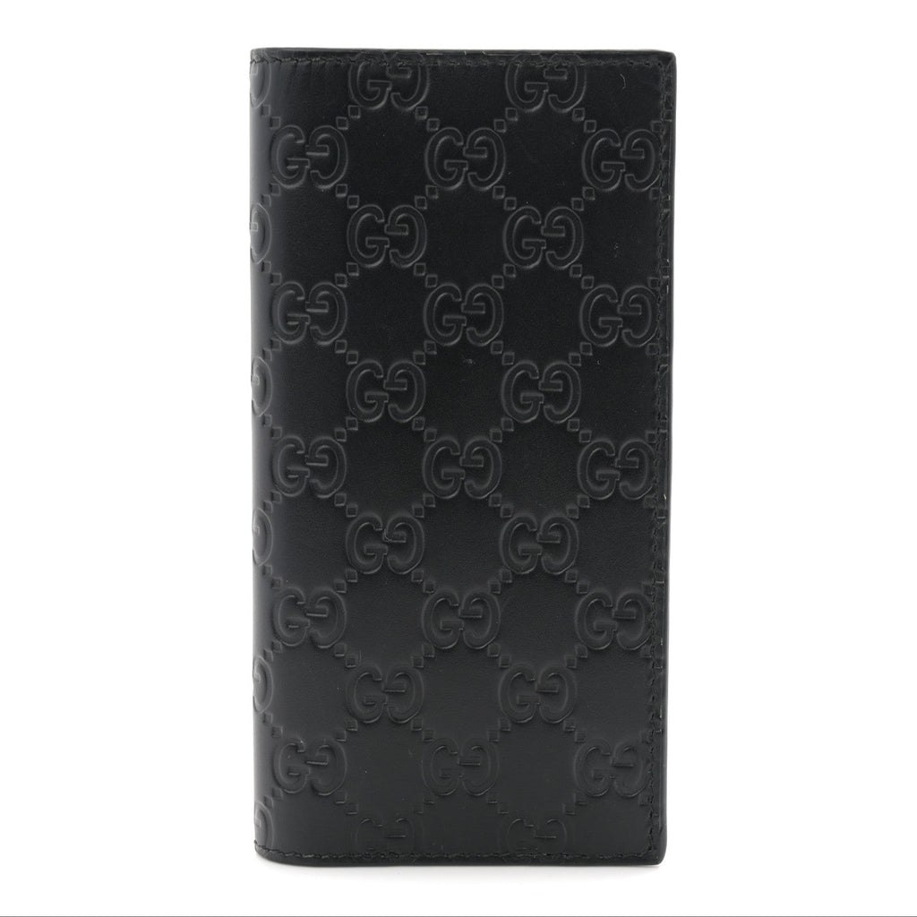 Gucci Guccissima Long Wallet Black