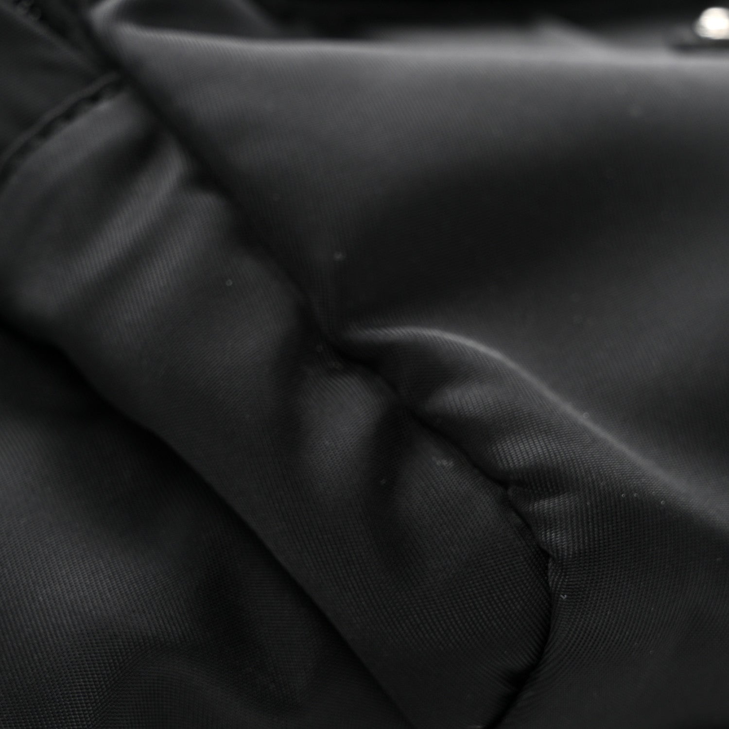 Prada Tessuto Nylon Montagna Belt Bag Black