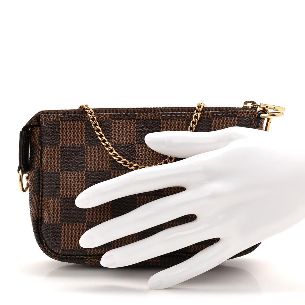 Louis Vuitton Damier Ebene Mini Pochette Accessories