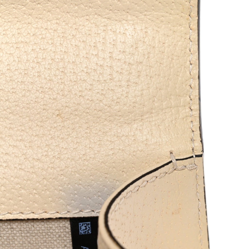 Gucci Textured Calfskin Crystal Mini Dionysus Shoulder Bag Mystic White
