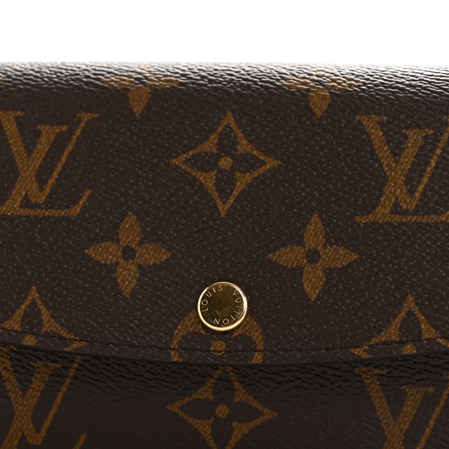 Louis Vuitton Monogram Emilie Wallet Rose Ballerine