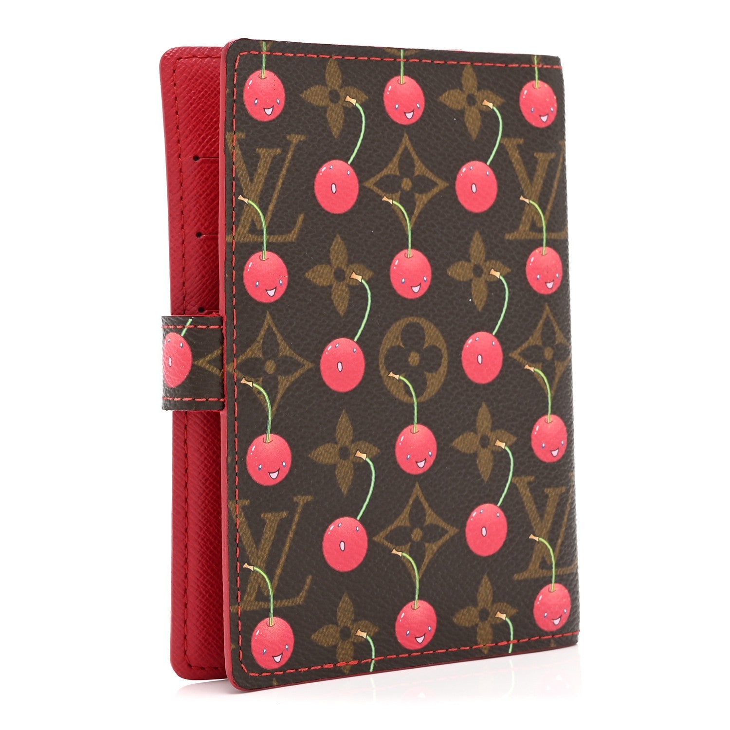 Louis Vuitton Monogram Cerises Small Ring Agenda Cover