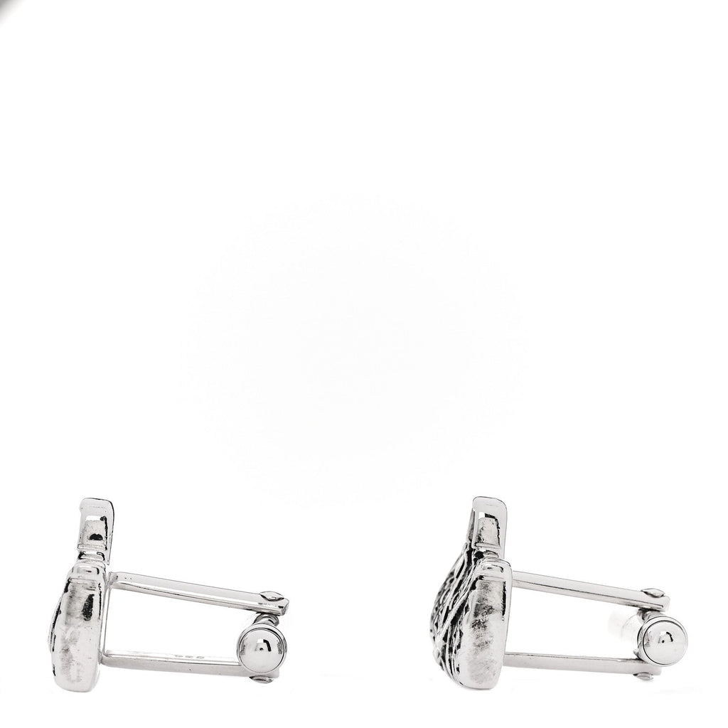 Louis Vuitton Sterling Silver Speedy Cufflinks